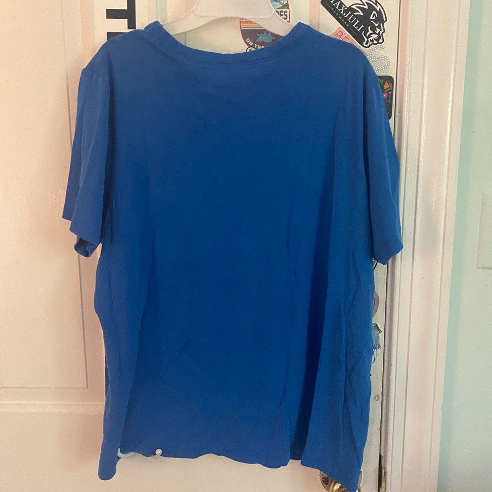 Lands end crewneck tee blue size 1x